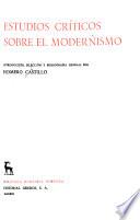 Estudios críticos sobre el modernismo