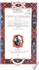 Estudios de Critica Literaria