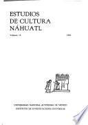Estudios de cultura náhuatl