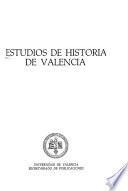 Estudios de historia de Valencia