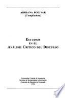 Estudios en el análisis crítico del discurso