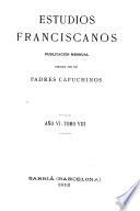 Estudios Franciscanos Publicacion Mensual
