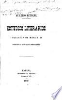 Estudios literarios