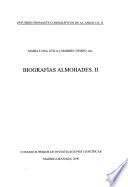 Estudios onomástico-biográficos de Al-Andalus: Biografías almohades 1-2