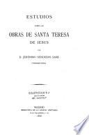 Estudios sobre las Obras de Santa Teresa de Jesus