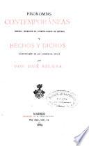 Estudios sociales, 5: Fisonomías contemporáneas. Hechos y dichos (continuación de las Cosas del día)