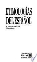 Etimologías del español