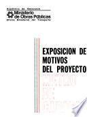 Exposición de motivos del proyecto Metro de Caracas