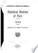 Extracto estadístico del Perú