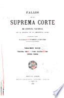 Fallos de la Corte suprema de justicia de la nación