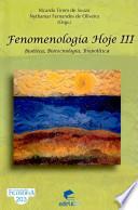 Fenomenologia hoje