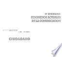 Fenómenos actuales de la comunicación