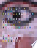 Filosofía de la Restauración
