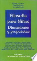 Filosofía para niños