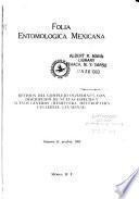 Folia entomologica Mexicana