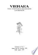 Folia scientiarum biologicarum canariensium