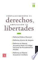 Libro Fortalecimiento de derechos, ampliación de libertades, II