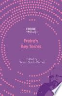 Freire's Key Terms