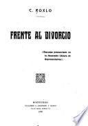 Frente al divorcio