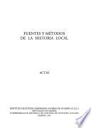 Fuentes y métodos de la historia local