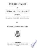Fuero juzgo, ó, Libro de los jueces