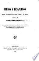 Fueros y desafueros