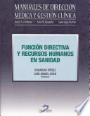 Función directiva y recursos humanos en sanidad