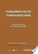 Fundamentos de fonoaudiología