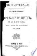 Gaceta de los tribunales y de la instrucción pública