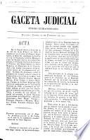 Gaceta judicial