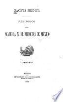 Gaceta médica de México