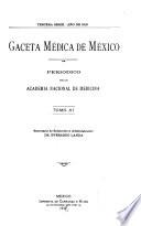 Gaceta médica de México