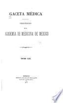 Gaceta médica de México