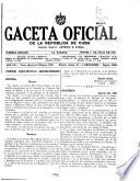 Gaceta Oficial
