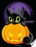 Gatos de Halloween libro para colorear 1