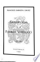 Genealogía de la familia Verdugo (1663-1696).