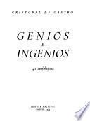 Genios e ingenios
