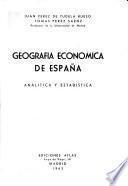 Geografia economica de Espana