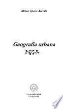 Geografía urbana