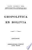 Geopolítica en Bolivia