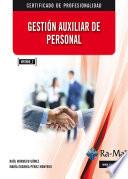 Gestión auxiliar de personal (MF0980_2)