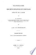 Glossaire des mots espagnols et portugais dérivés de l'arabe