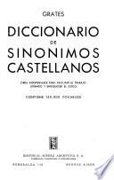Grates diccionario de sinonimos castellanos