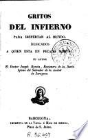 Gritos del infierno para dispertar [sic] al mundo