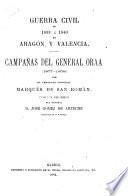 Guerra civil de 1833 á 1840 en Aragón y Valencia