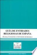 Guía de entidades religiosas de España