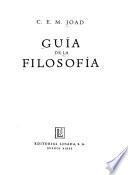 Guía de la filosofía