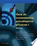 Libro Guía de tratamientos psicológicos eficaces