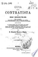 Guía del contratista de obras y servicios públicos