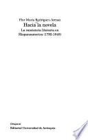 Hacia la novela